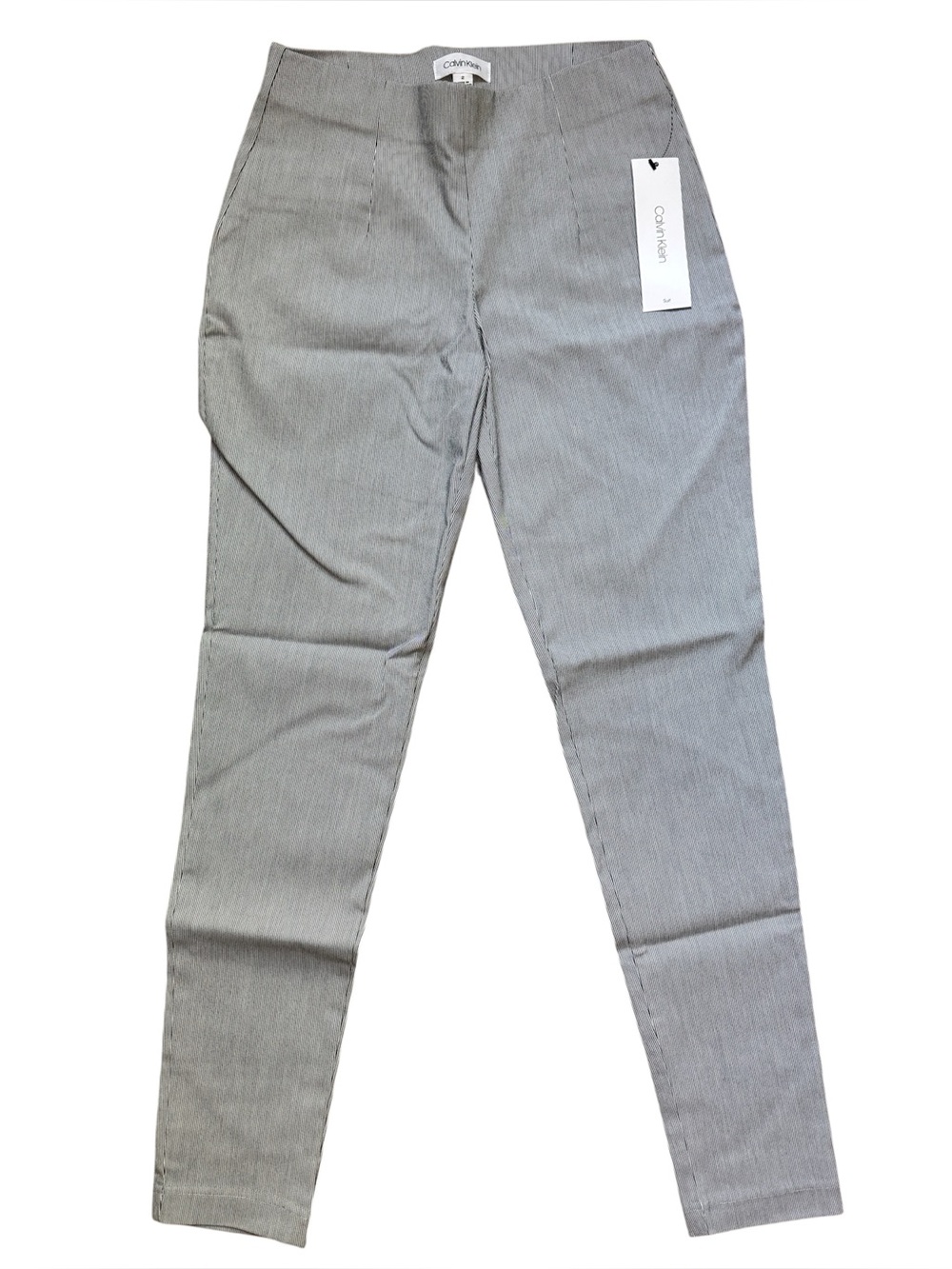Calvin Klein Striped Suit Style Pants